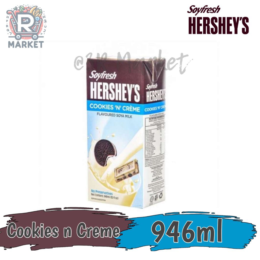 Soyfresh Hershey's Milk Cookies 'N' Creme / Susu Hershey's