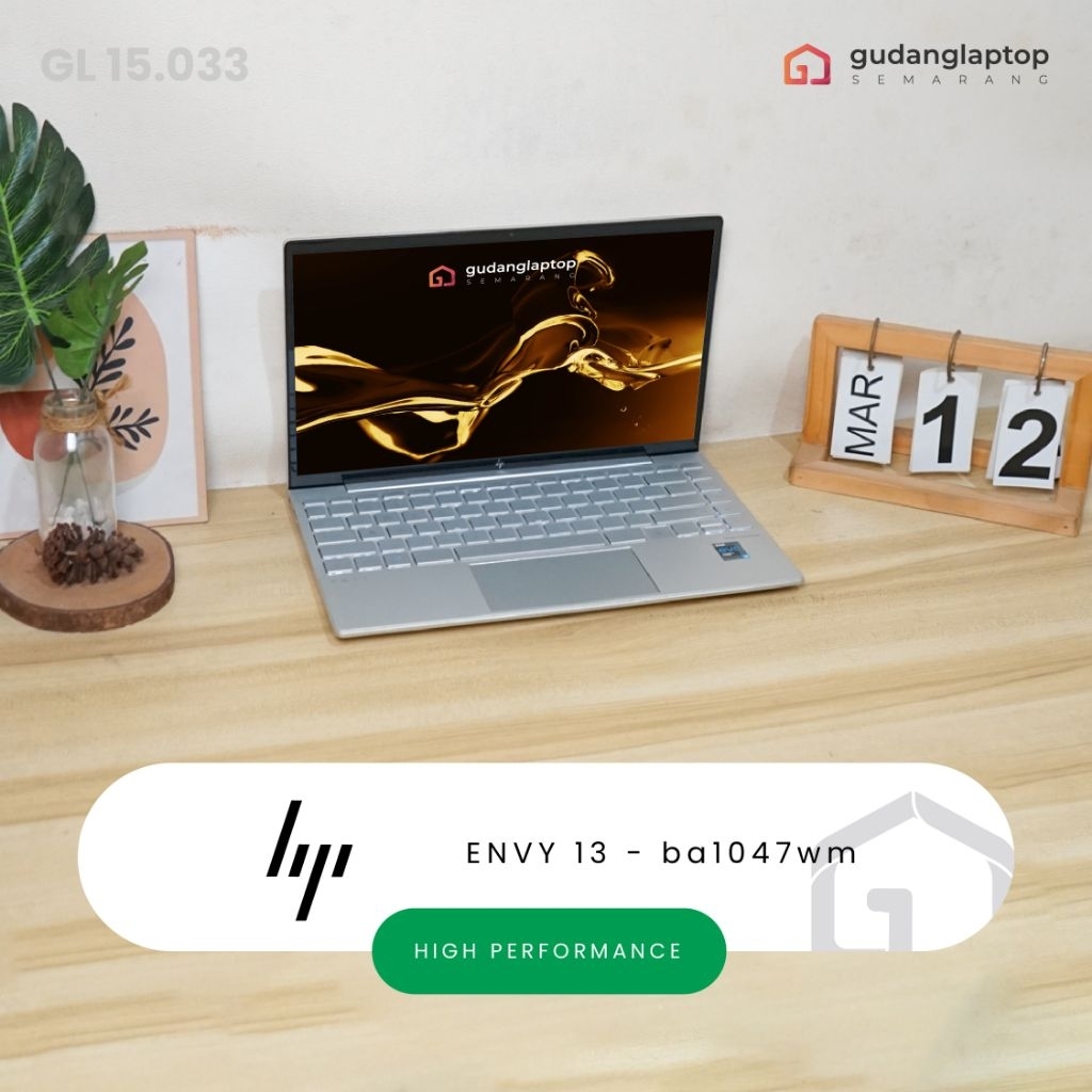 HP ENVY 13 - ba1047wm Core i5 - 1135G7 8/256 Fingerprint, WebCam, WiFi 6, Bluetooth, Backlight Keybo