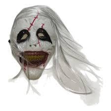 topeng hantu putih seram