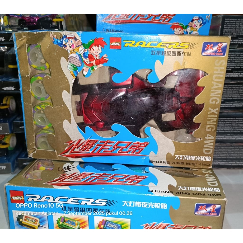 Mainan Tamiya Shuang Xing Mini 4WD Plastik Balap Cepat