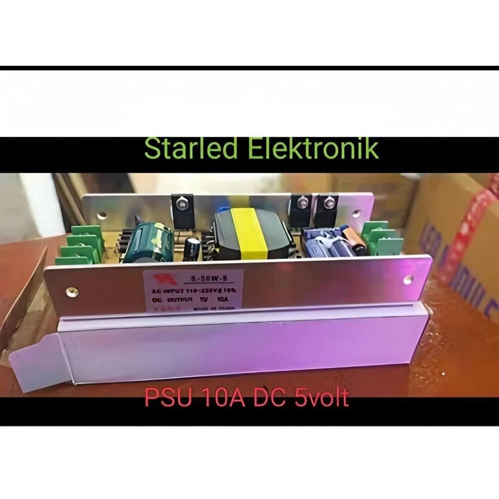 Switching Power Supply PSU Tipis 5V 10A Slim