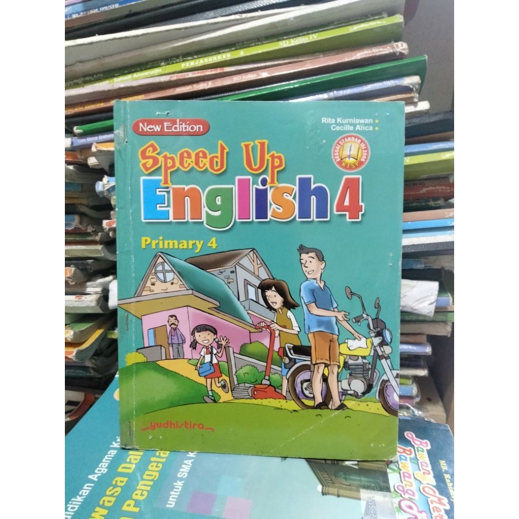 buku bahasa Inggris/speed up english 4 primary 4 untuk kelas 4/IV sd mi
