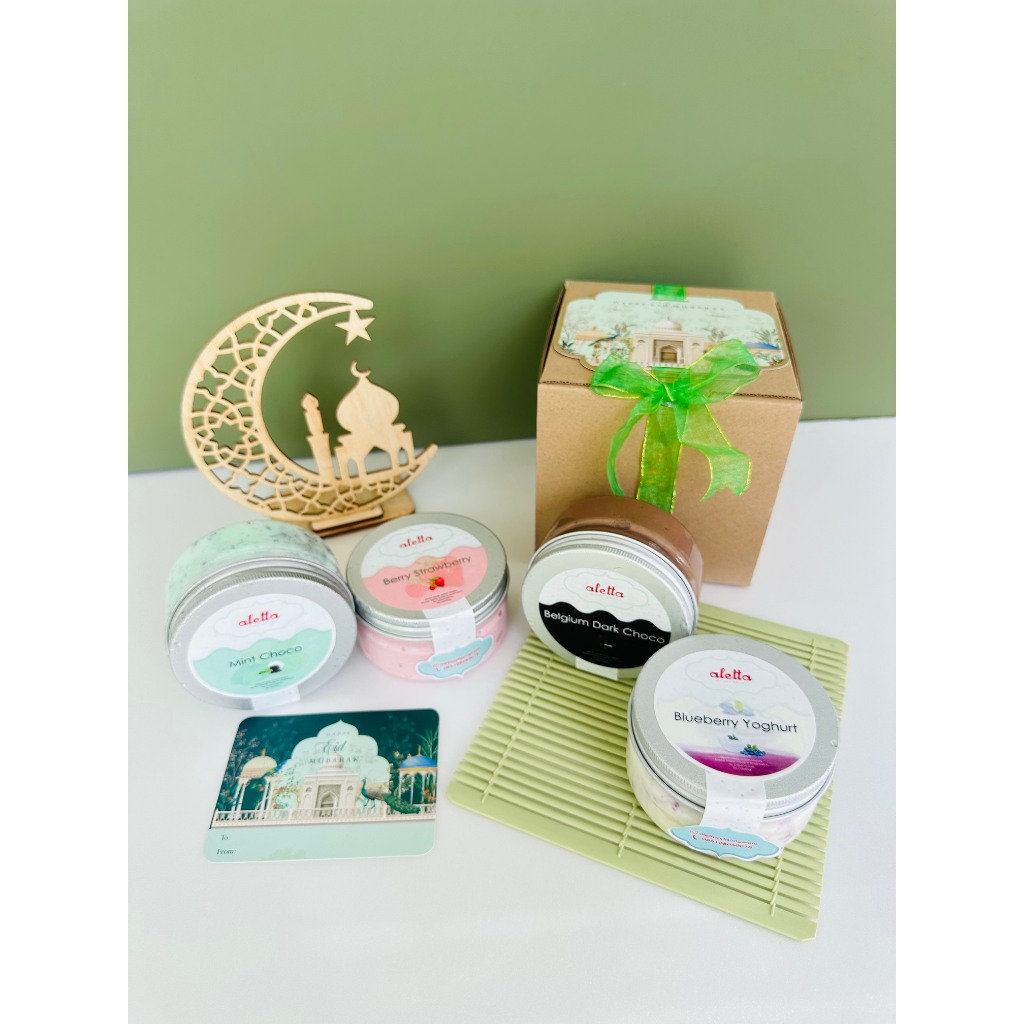 Gelato Hampers - Hampers Lebaran 2 x 250ml - Ramadhan - Oleh Oleh
