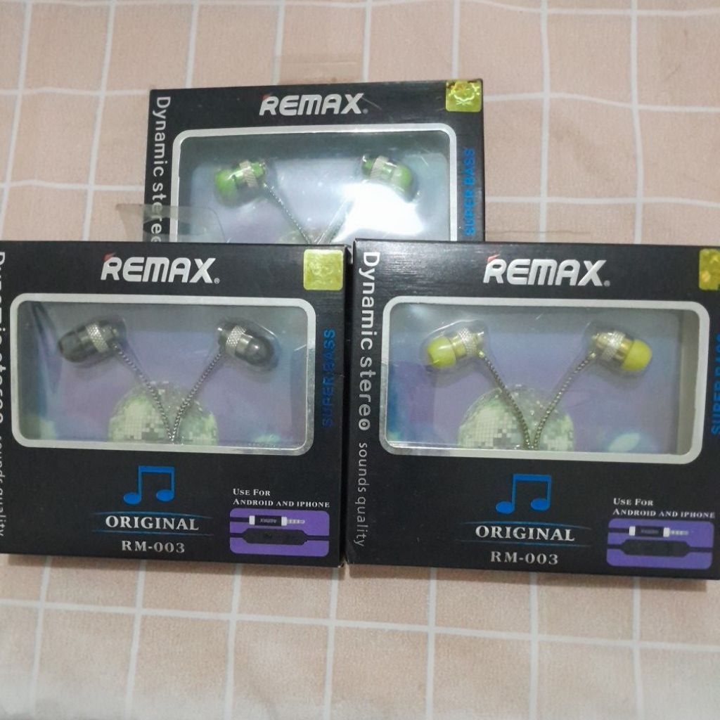Headset Kabel Merk Remax