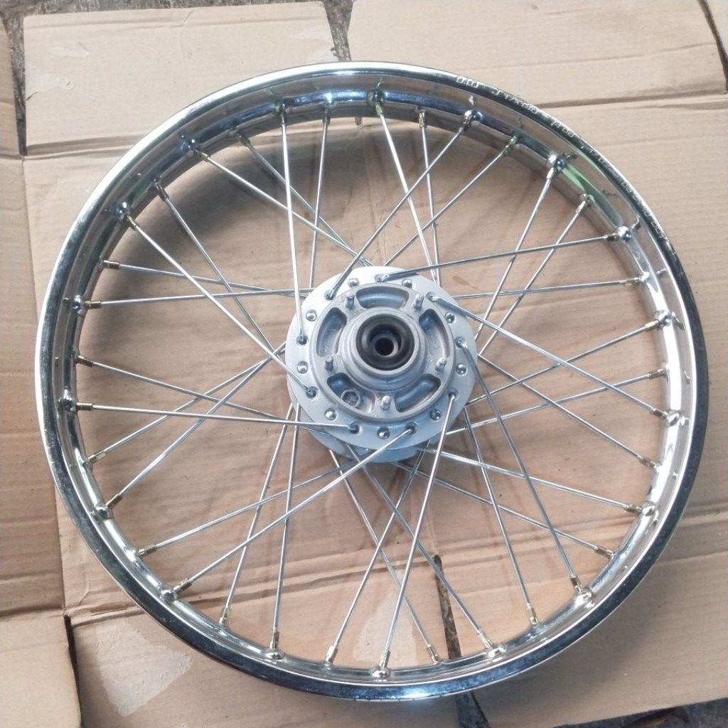 VELG DEPAN SET TROMOL HONDA SUPRA FIT LAMA SUPRA X LAMA SUPRA 100 COPOTAN