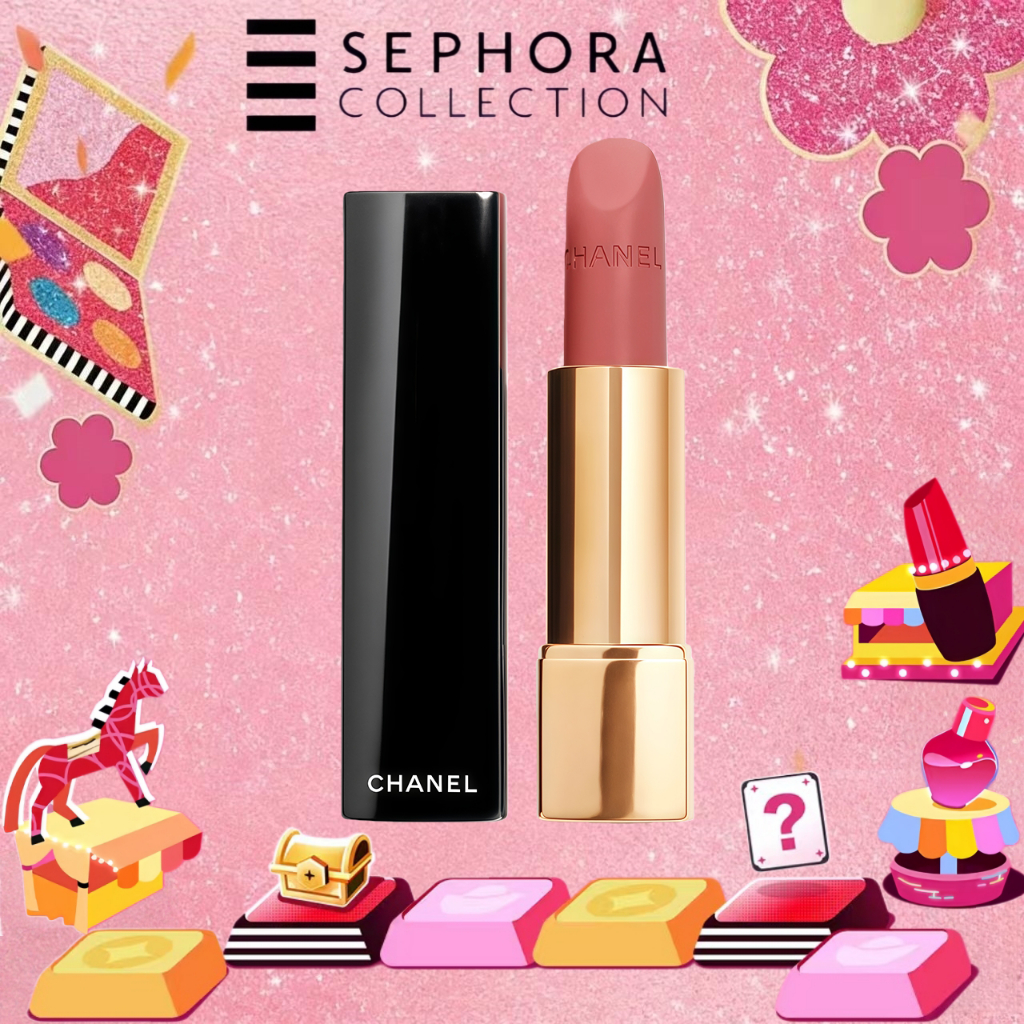 {100%ORIGINAL} Chanel Lipstik 3.5g /Chanel Rouge Allure Velvet Lipstick /CHANEL Luminous Matte Lip C