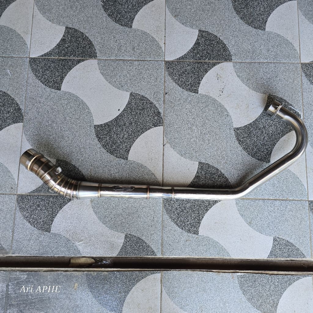 header pipa leher knalpot CBR 150 OLD CBU THAILAND (KPP) twobrothers thailand