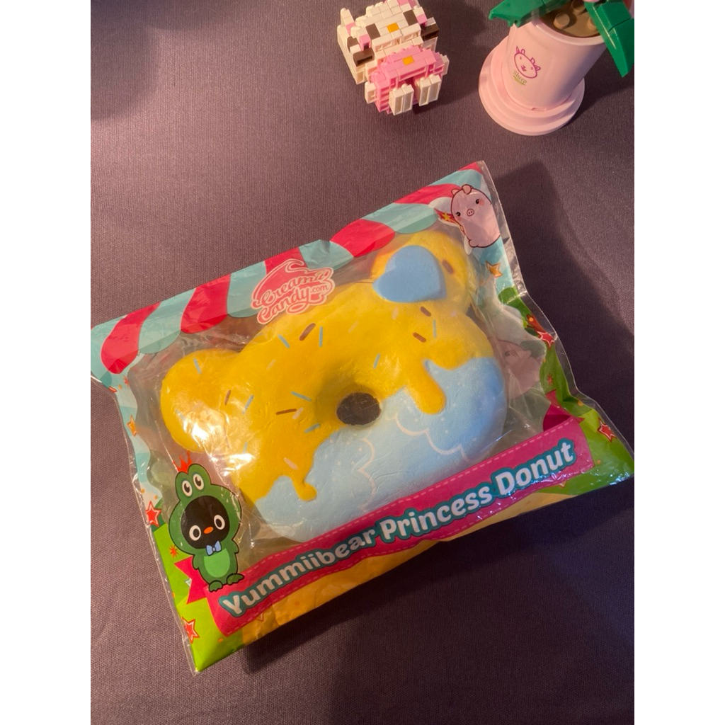 squishy creamii candy yummiibear princess donut