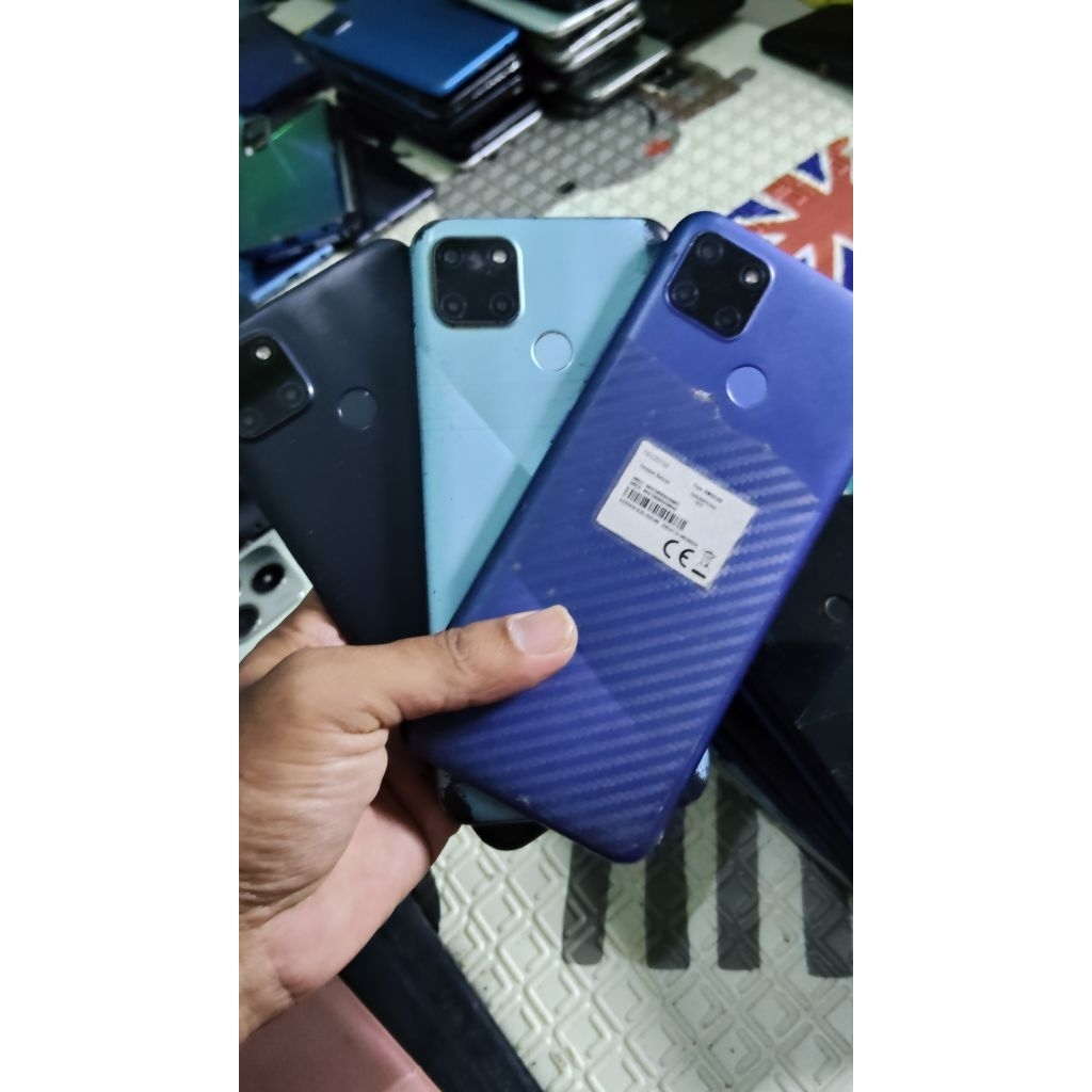 Realme C21y Mesin Normal, lcd minus, fisik seadanya