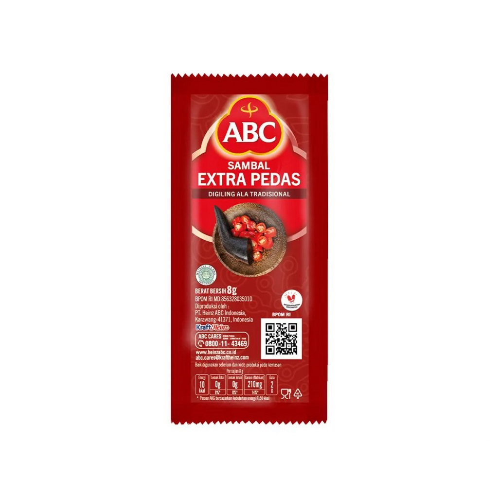 Saus sambal  sachet ABC