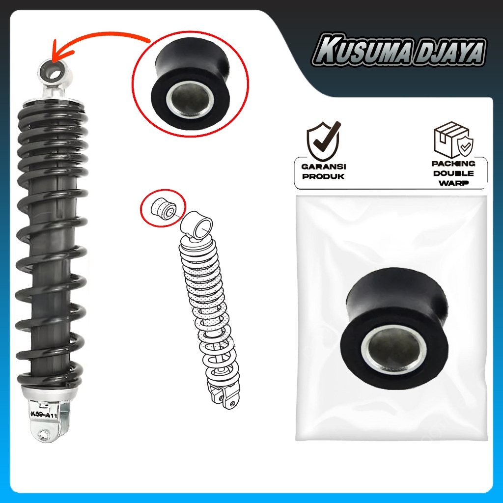 KARET BOSH DUDUKAN SHOCK BELAKANG VARIO 125 - 150 FI/ESP OLD NEW SATUAN