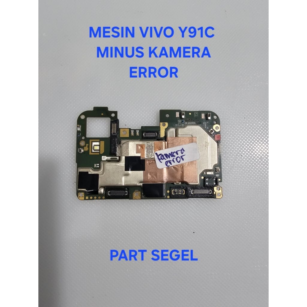 mesin hidup VIVO Y91C MINUS KAMERA ERROR