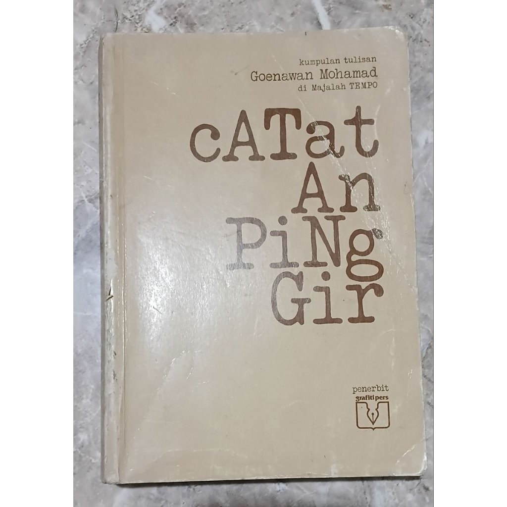 catatan pinggir Goenawan Mohamad