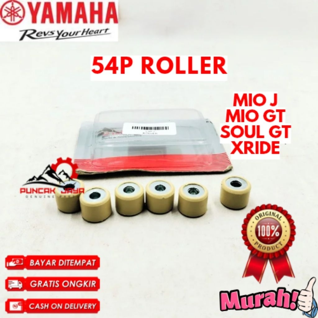 ROLLER ORIGINAL YAMAHA KODE 54P, ROLLER MIO J, ROLLER MIO GT, ROLLER SOUL GT, ROLLER XRIDE