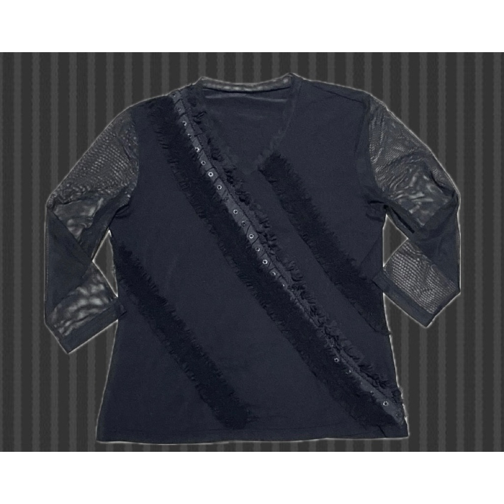 top lace grunge gothic alt