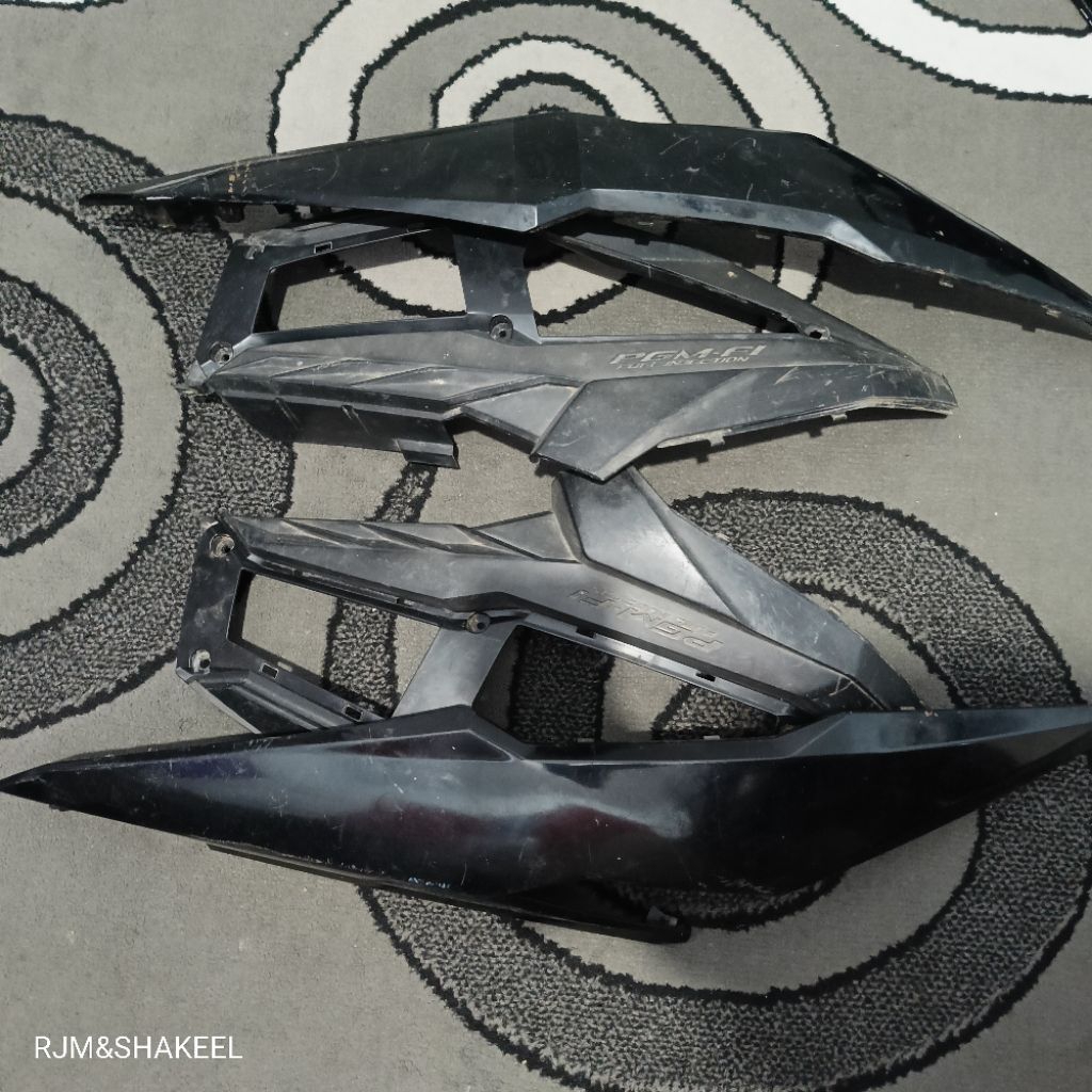 Cover Body Bodi Belakang Beat Esp Eco K81 2016-2019 Original Hitam