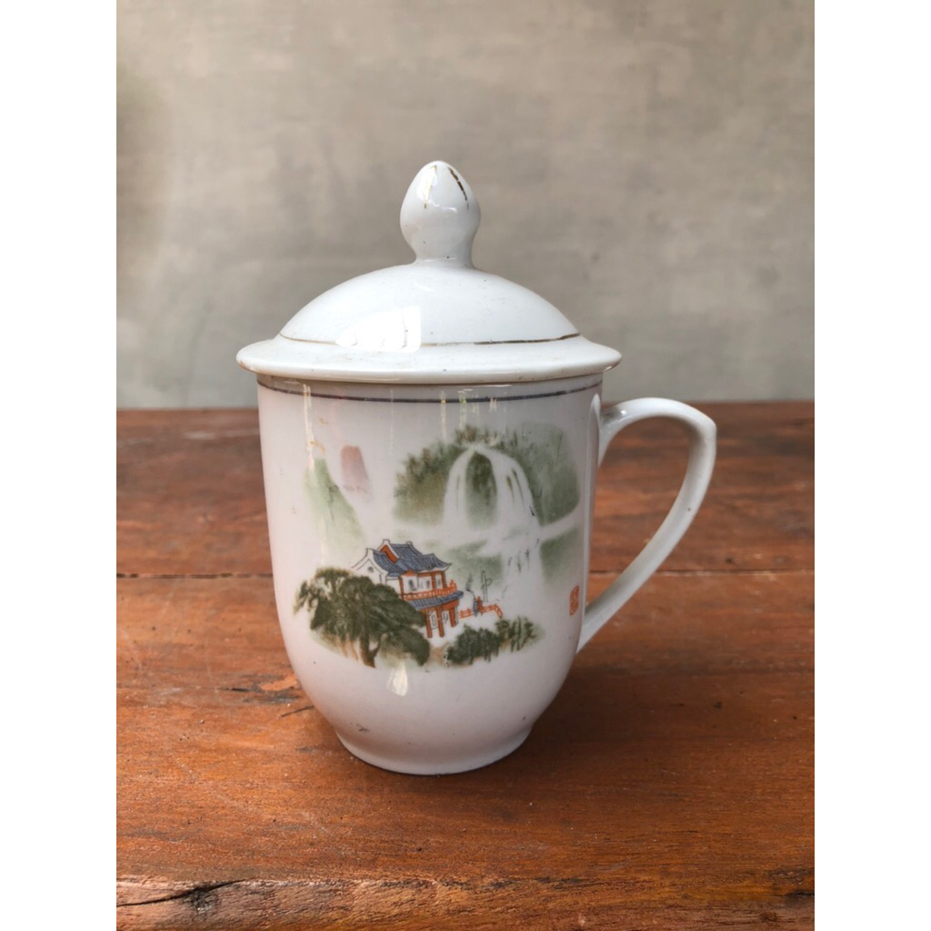 Gelas keramik china antik