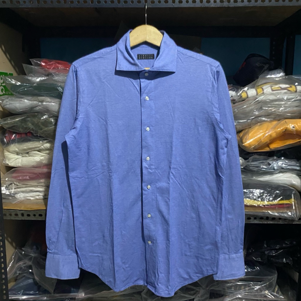 Barneys New York L/S Shirt Biru Size 73x51