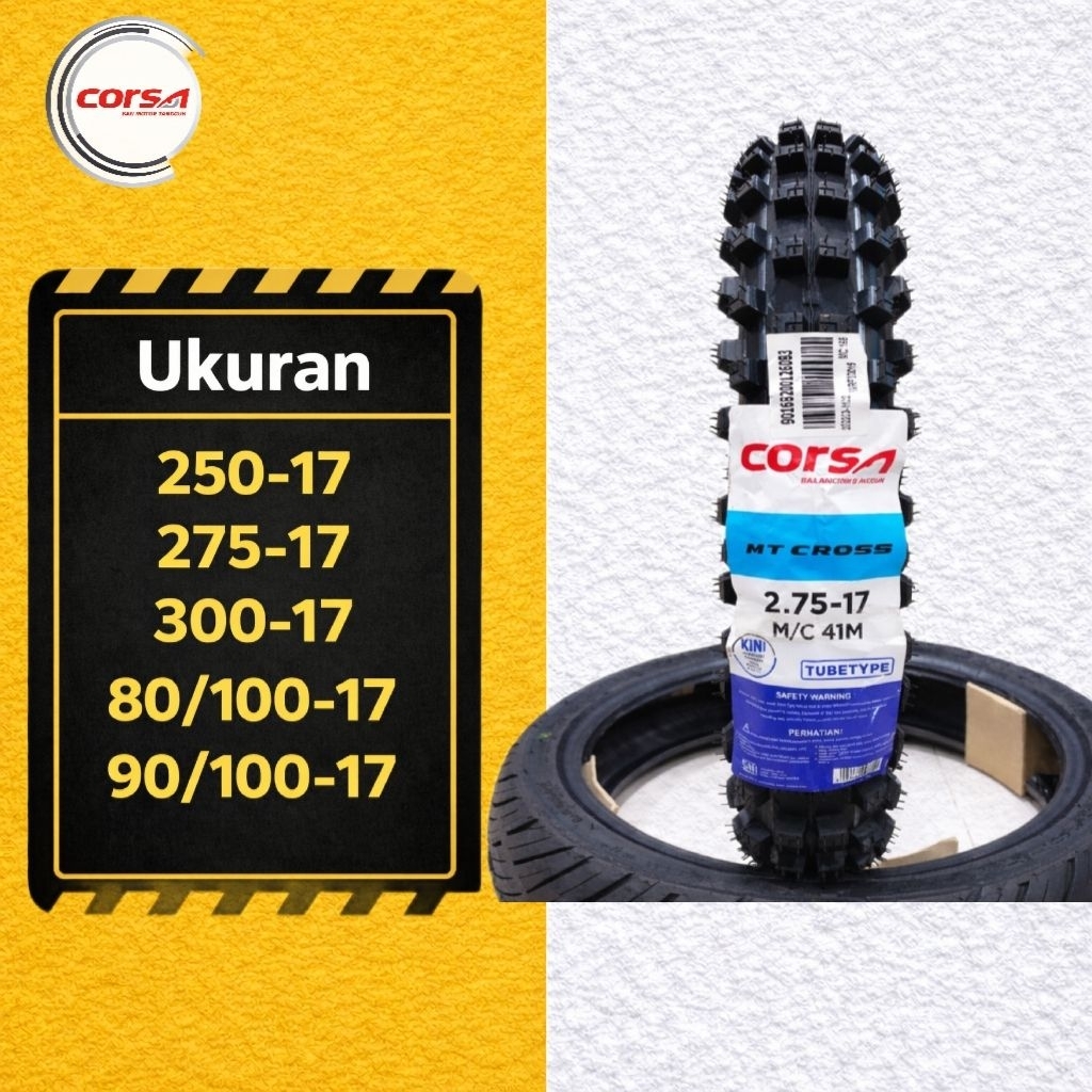 Ban Corsa MT Cross X Ring 17