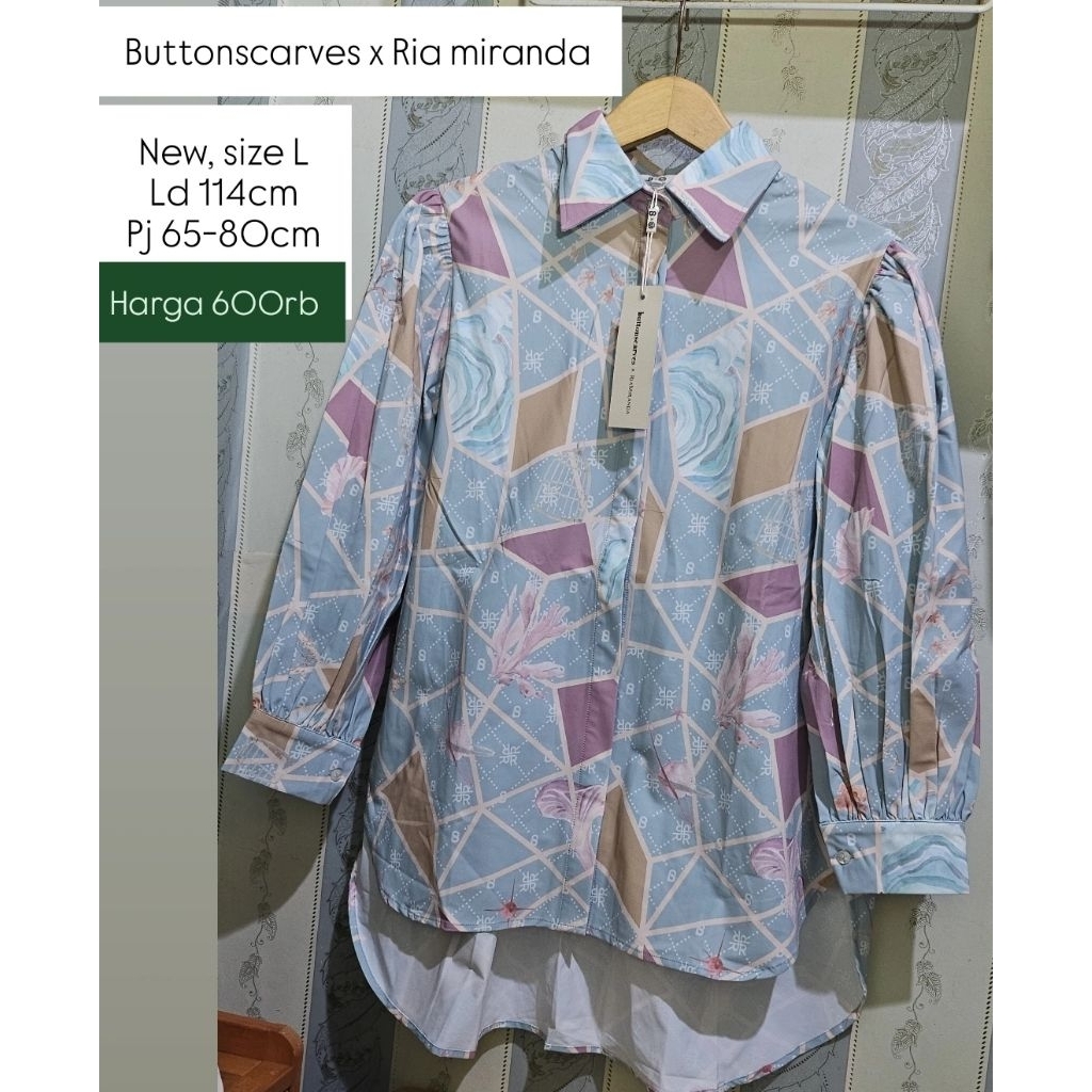 Buttonscarves x Ria Miranda, NEW