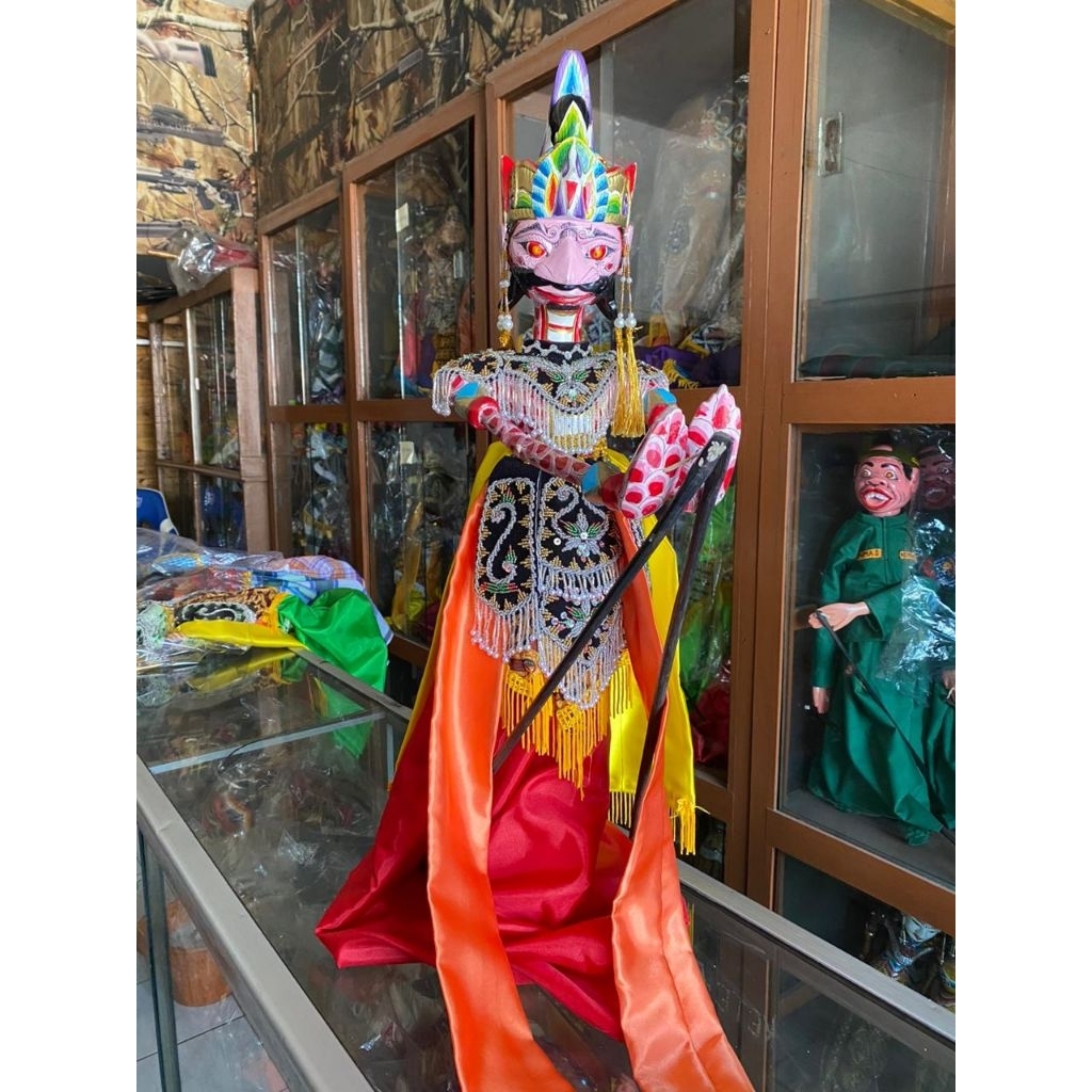 wayang golek anterja standar dalang pentas