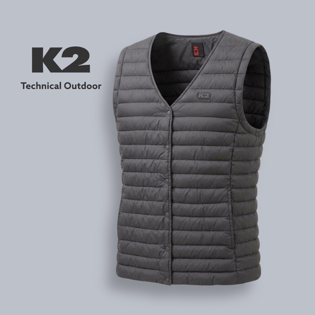 Vest Ultralight Bulu Angsa K2 Outdoor Ultra Light Rompi