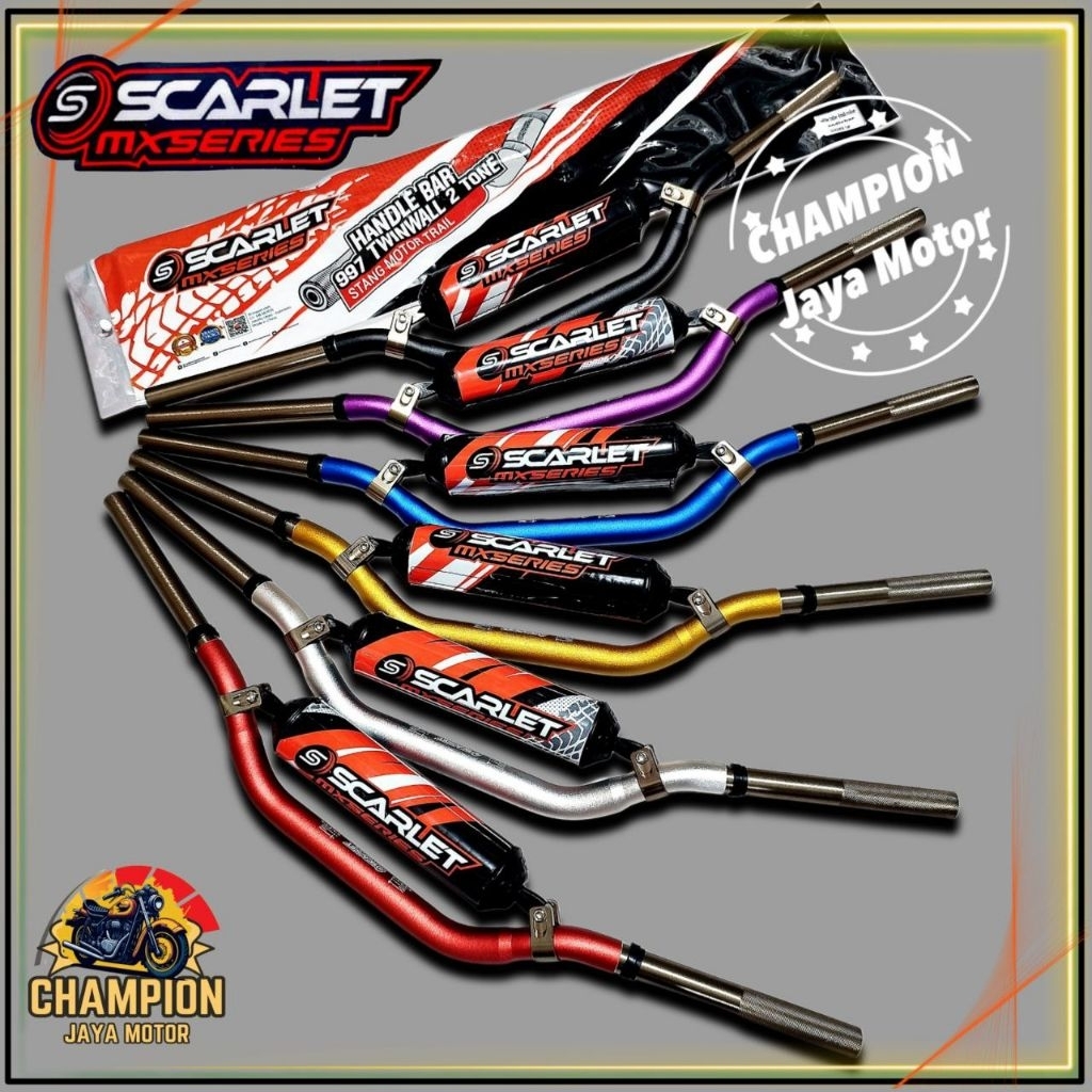 STANG SCARLET RACING TWINWALL 2TONE PREMIUM MODEL EXPEDITION KLX 150 DTRACKER 150 CRF 150L YAMAHA WR