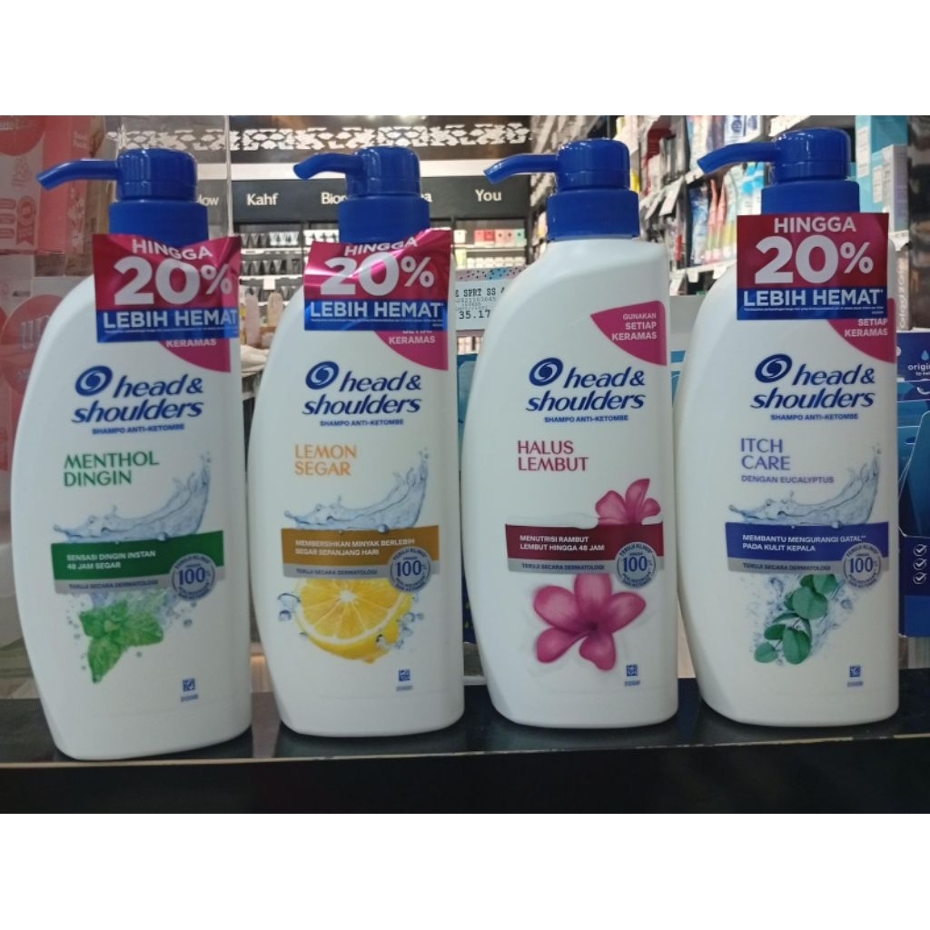 Shampo Head and Shoulders 400ml Pump