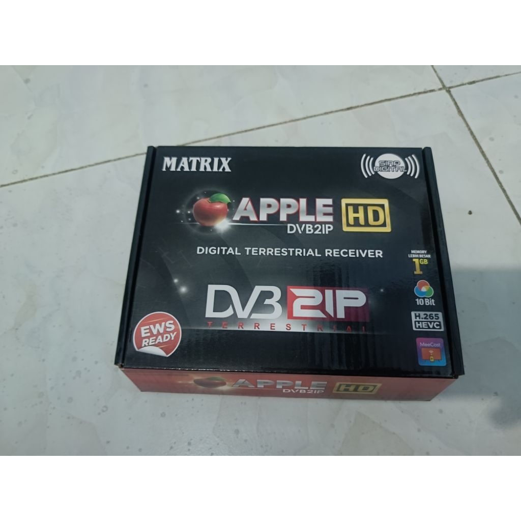 set top box  Matrix Apple DVB 2IP HD scond