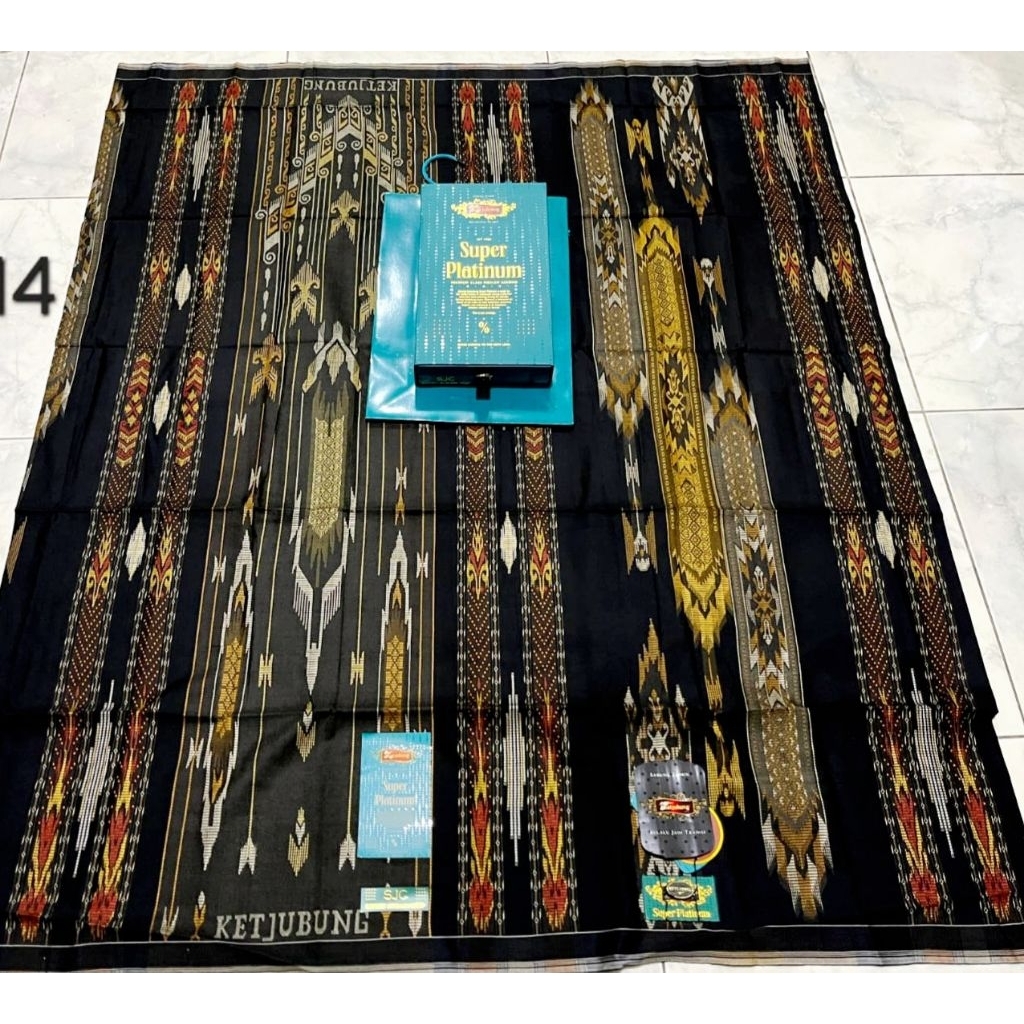 SARUNG KETJUBUNG SUPER PLATINUM SJC ORI