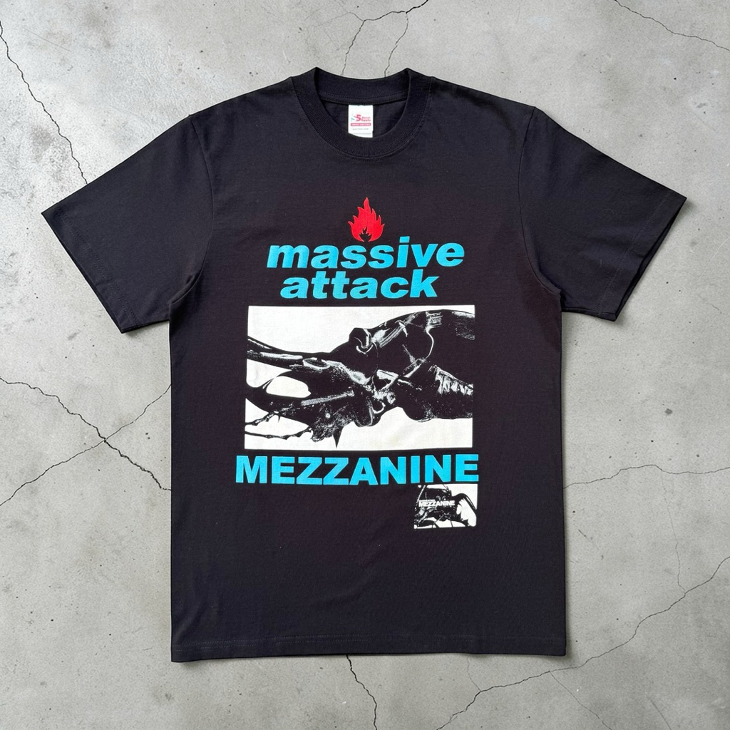 MASSIVE ATTACK - MEZZANINE EUROPE 1998 | BAND T-SHIRT