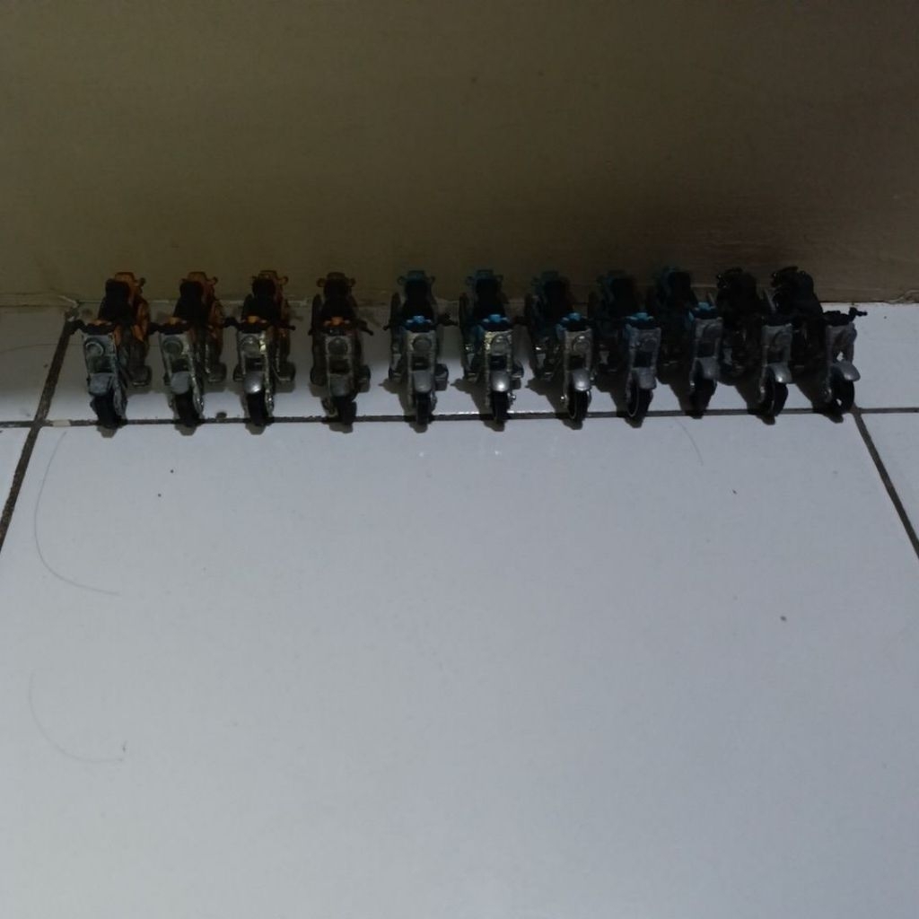 Hot wheels Harley Davidson Fat Boy kondisi junk paket 11