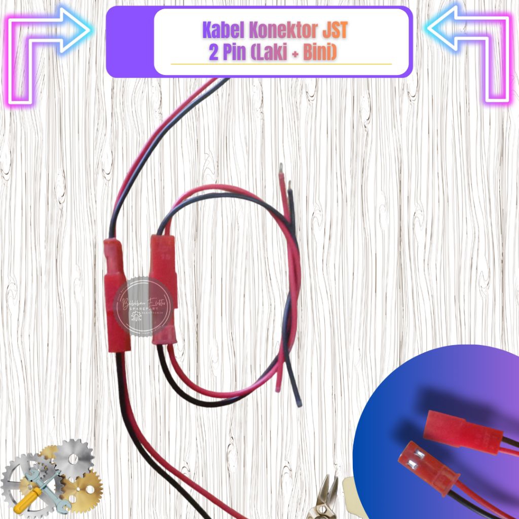 Konektor Kabel JST 2pin