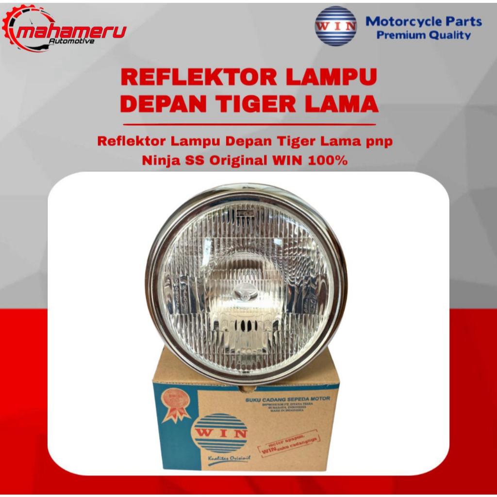 Reflektor Lampu Depan Tiger Lama pnp Ninja SS Original WIN 100%