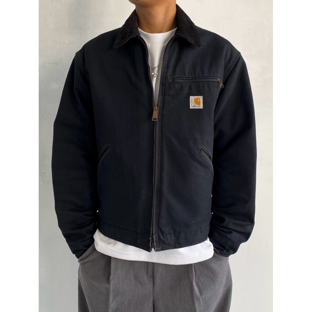 2014s Vintage Perfect Black Anniversary 125 Year Carhartt Detroit USA Jacket J001 BLK