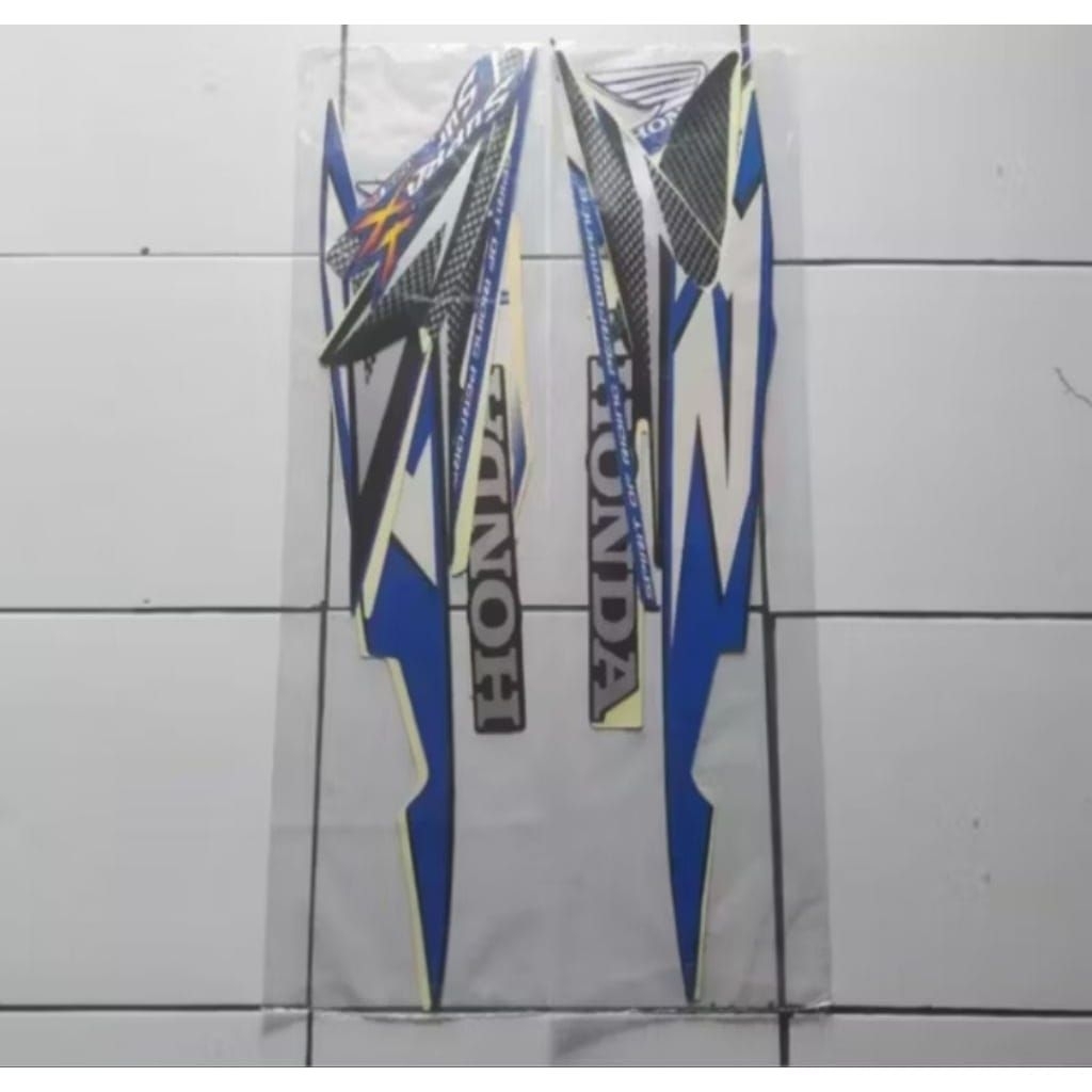 Striping Supra X 125 Racing 2007