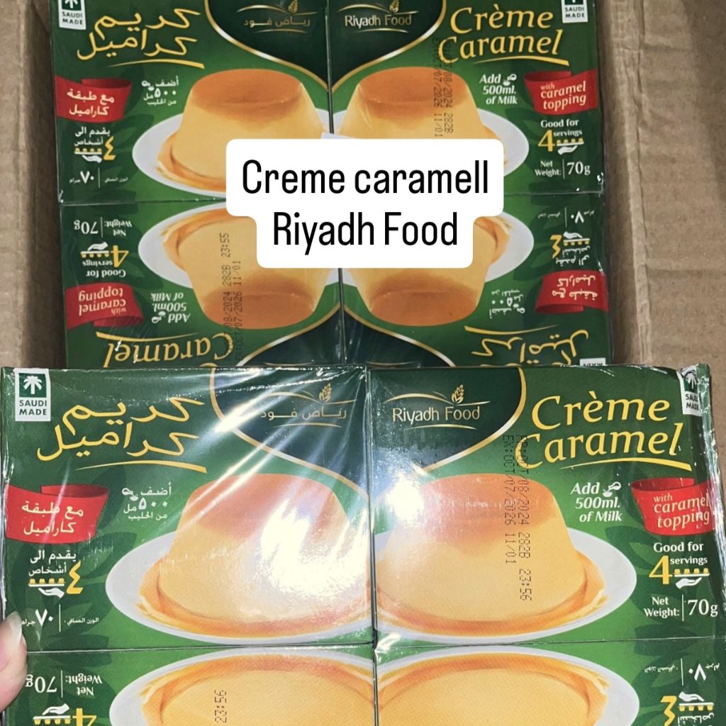 Puding creme caramel 70gr karamel carmel carmelle arab Saudi