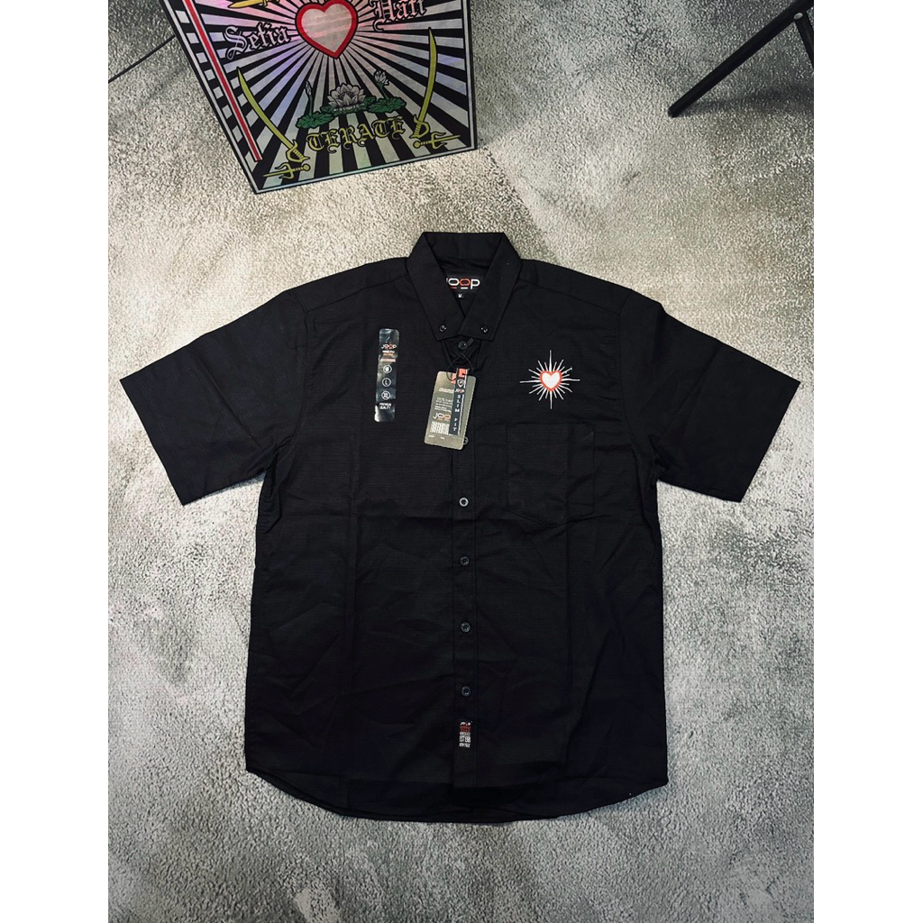 Baju PSHT Bordir Hati Bersinar.