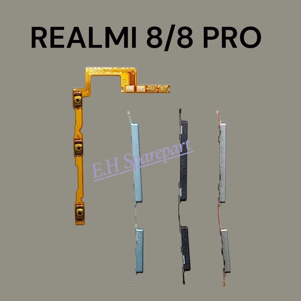 Tombol Luar On Off Volume Realmi 8/8 Pro Flexible On Off Volume Realmi 8/8 Pro Satu Set