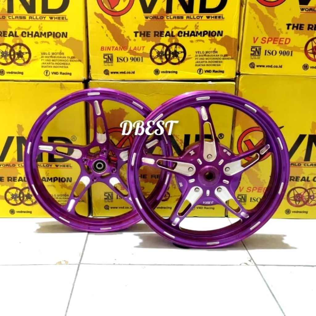 VELG VND ORIGINAL BINTANG LAUT VARIO 110 125  VARIO 150 160 CBS BEAT KARBU SCOOPY GENIO BEAT DELUXE
