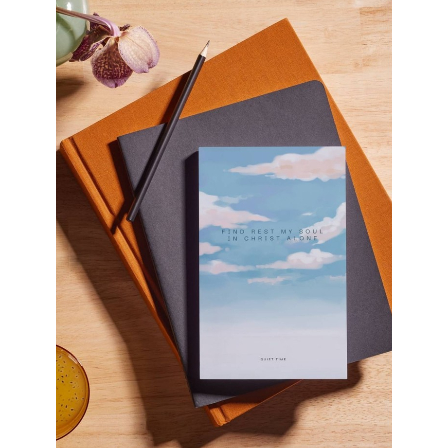 [PREMIUM] Journal Rohani - Find Rest My Soul - Buku Catatan Doa & Saat Teduh A5 - Kado Kristen Ekskl