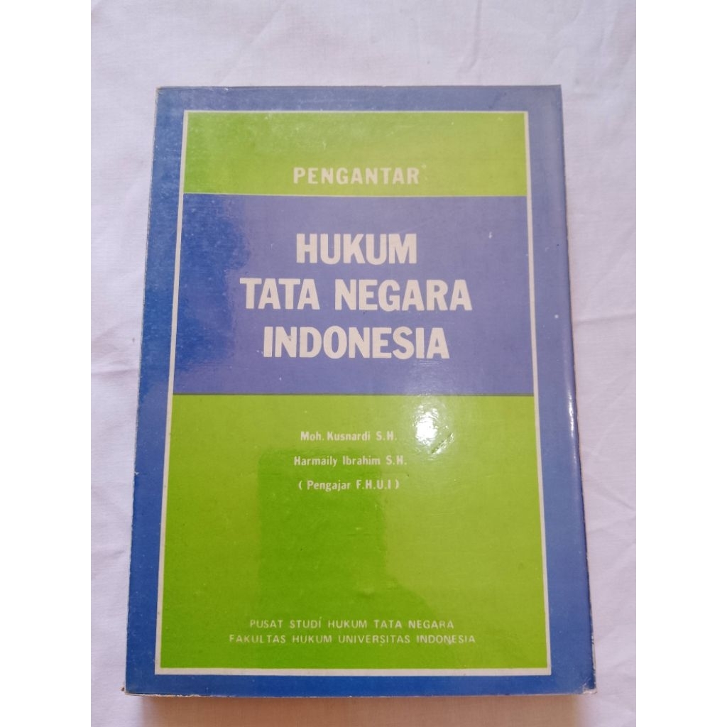BUKU HUKUM TATA NEGARA INDONESIA