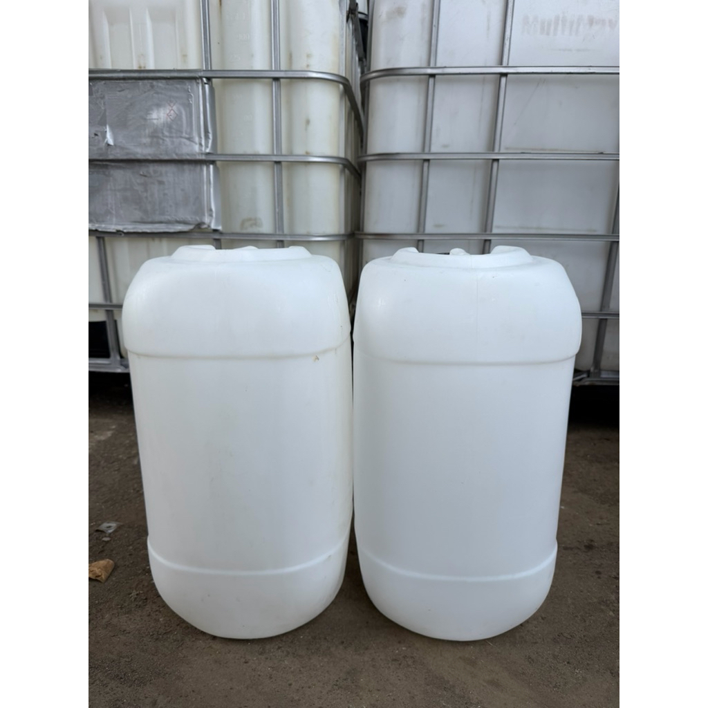 drigen / jrigen sintas 35 liter bekas putih bening