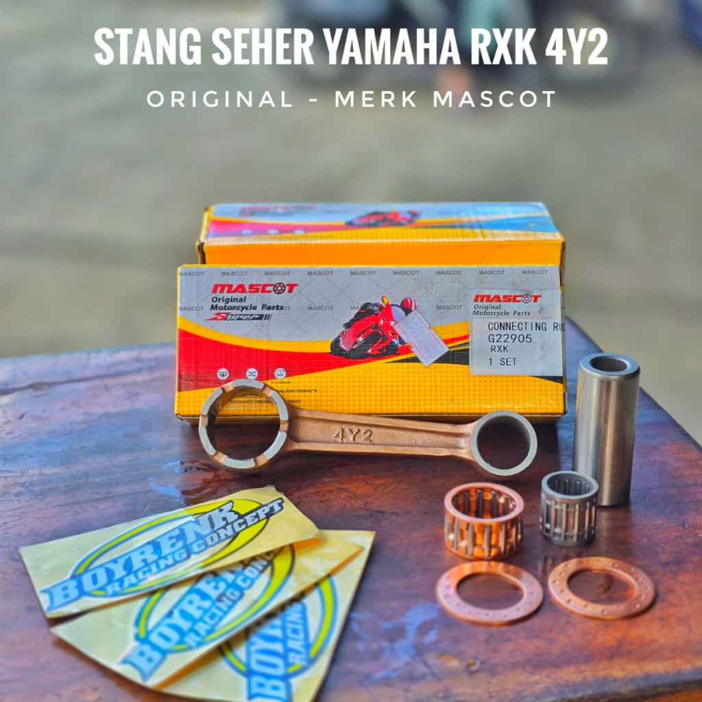 STANG SEHER CONROD KIT YAMAHA RXK / RX K / RX KING 4Y2  MASCOT - BOYRENK RACING CONCEPT