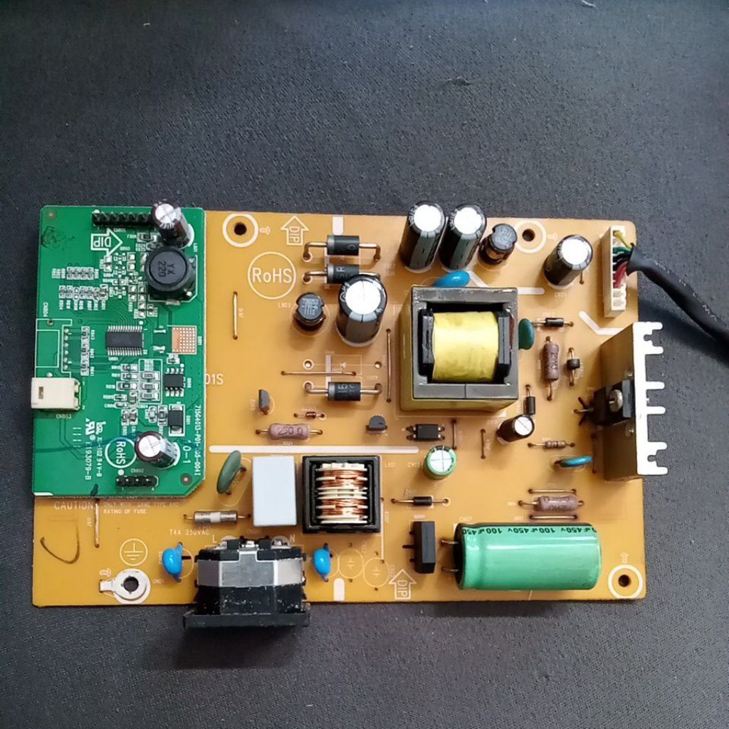 psu power monitor LCD Benq G610 HDAL