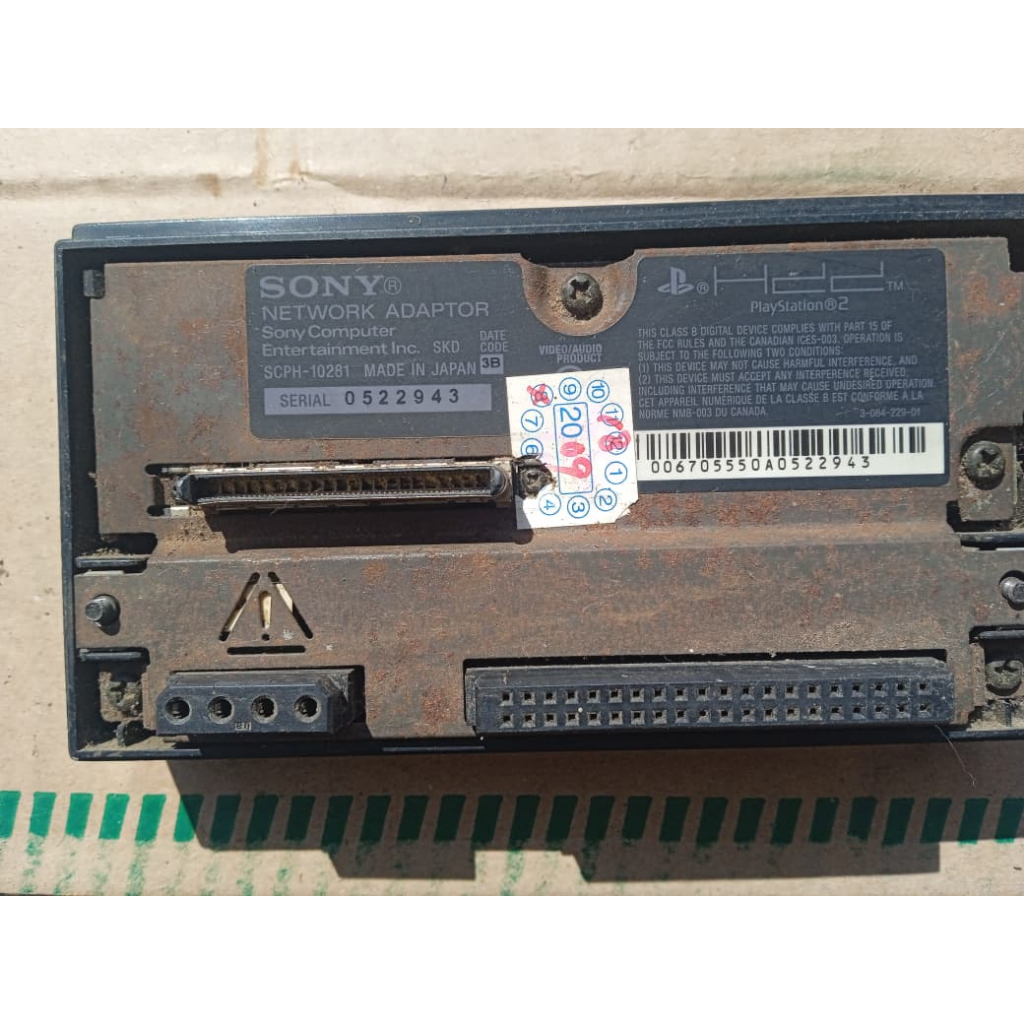 NA/Adaptor Network Hardisk Internal Ps2 Madein JAPAN Normal