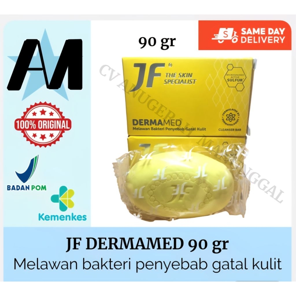 JF Dermamed Sulfur 90gr Sabun untuk Kulit Gatal