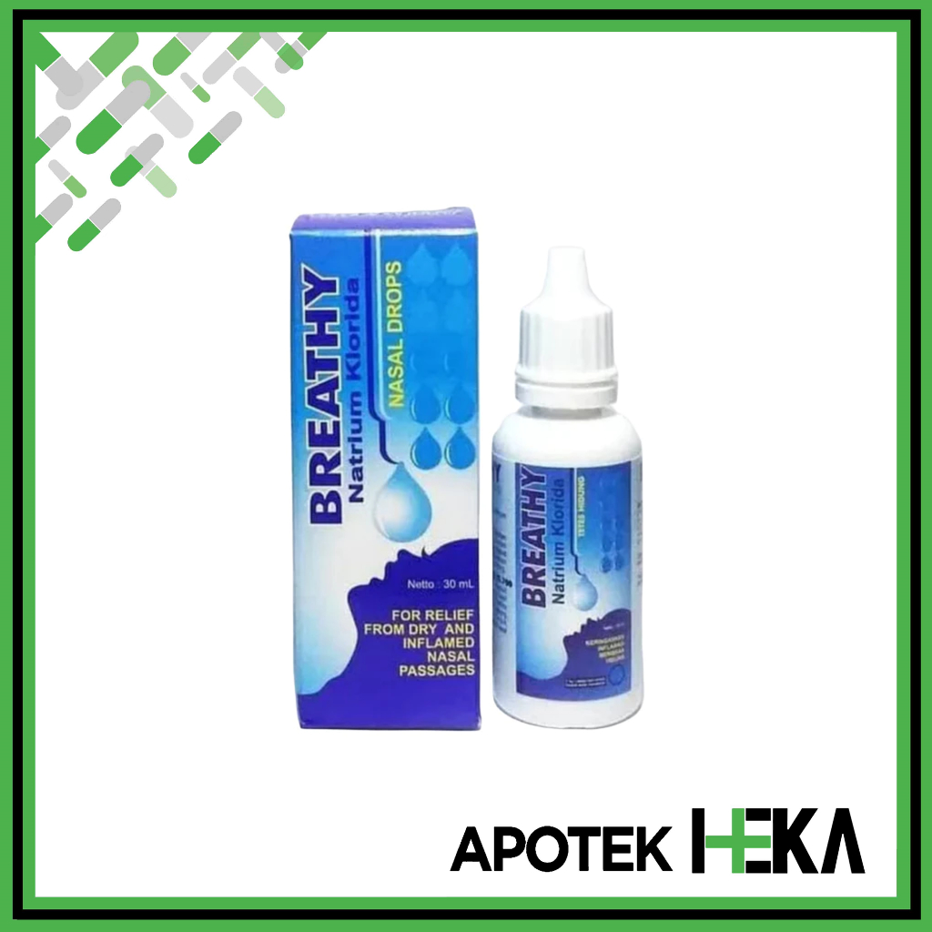 Breathy Nasal Drop 30 ml - Obat Tetes Hidung Khusus Anak dan Bayi [Tembalang]