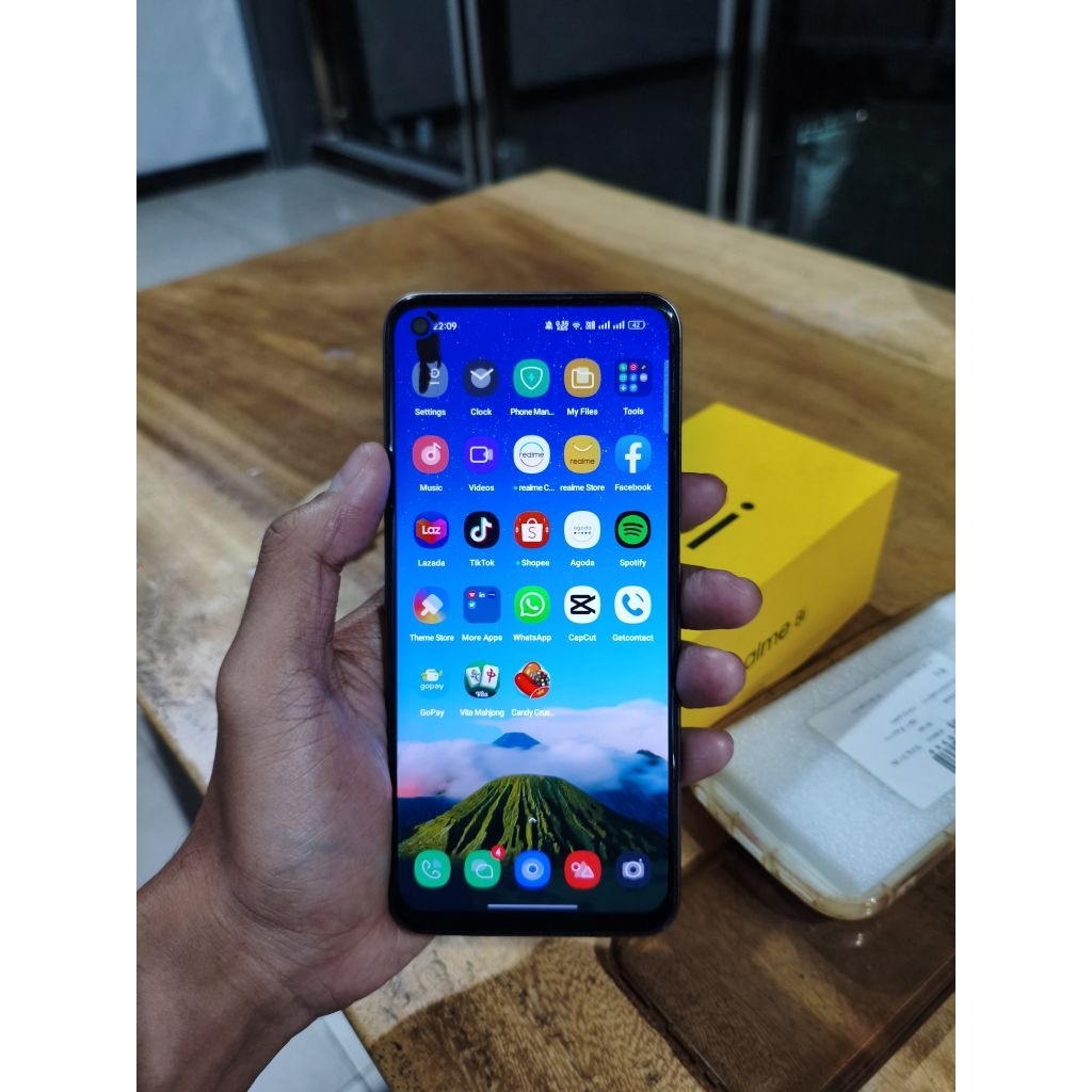 Hp realme 8i 6/128gb Mulus Fullset