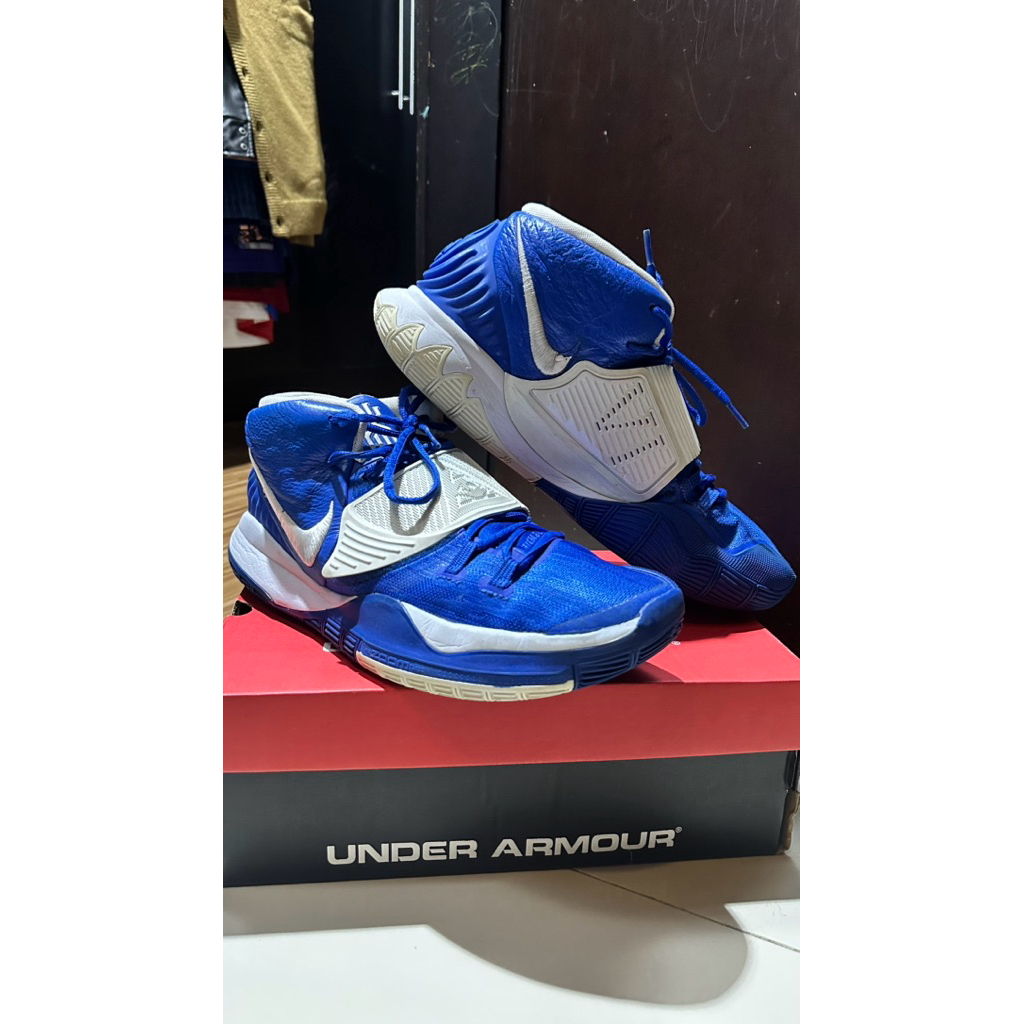 (Big Size) Sepatu Basket Nike Kyrie 6 “Game Royal” size 14/48/32cm original